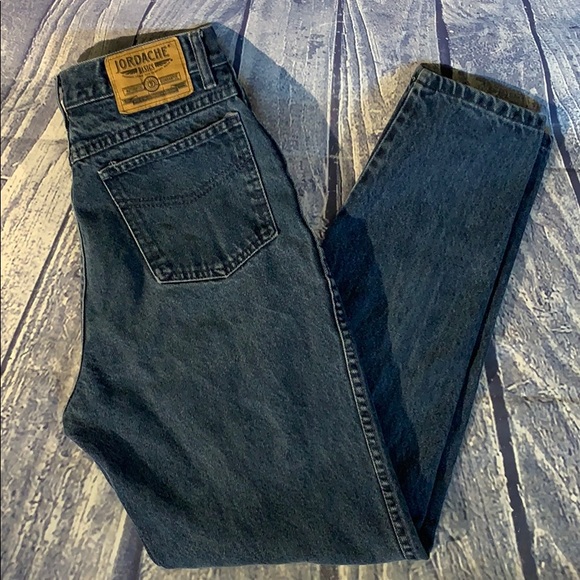 Jordache Denim - Vintage Jordache High Waist Dark Wash Mom Jeans 11